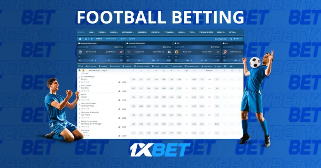 Pagtaya sa Football sa 1xBet Pilipinas