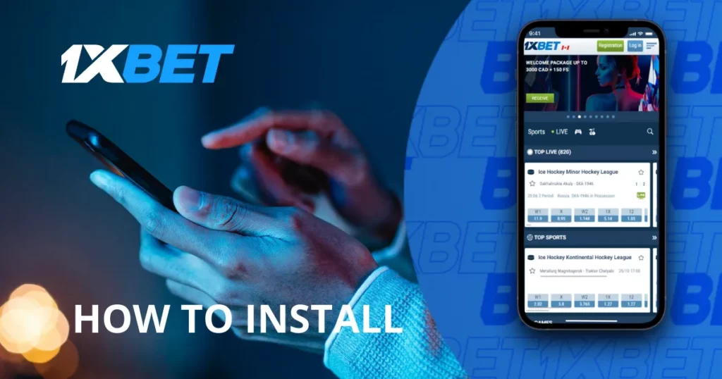Install 1xBet on Android